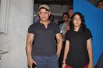 Aamir Khan snapped with daughter Ira in Olive on 4th Aug 2014